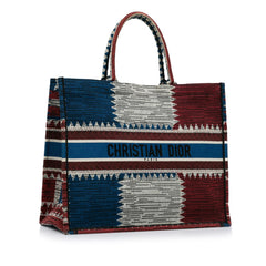 Dior Large French Flag Book Tote