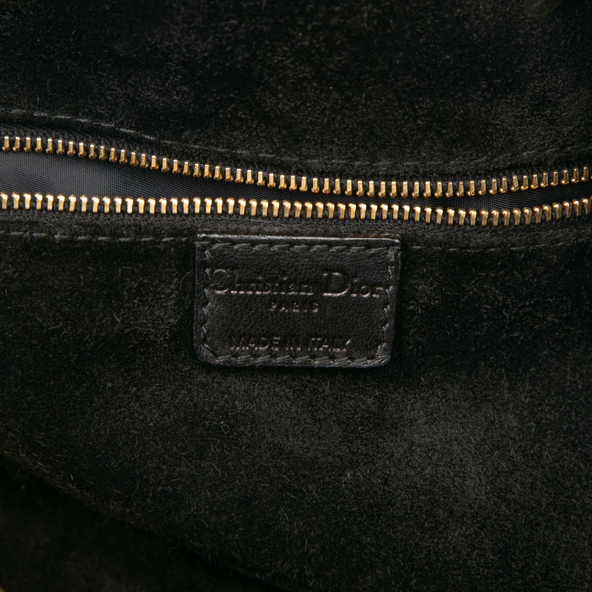 Dior Large Lambskin Cannage Lady Dior Soft Shopping Tote
