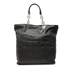 Dior Large Lambskin Cannage Lady Dior Soft Shopping Tote