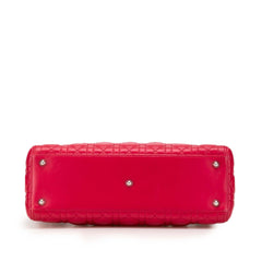 Dior Large Lambskin Cannage Lady Dior