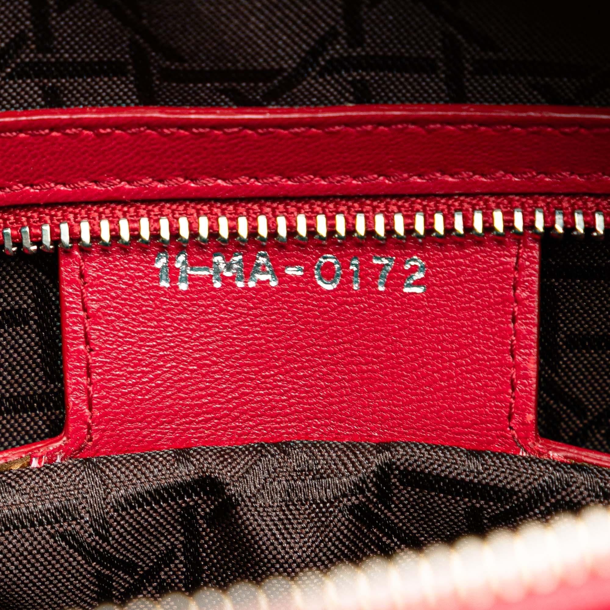 Dior Large Lambskin Cannage Lady Dior