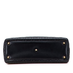 Dior Large Lambskin Cannage Lady Dior