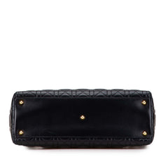 Dior Large Lambskin Cannage Lady Dior