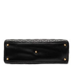 Dior Large Lambskin Cannage Lady Dior