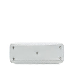 Dior Large Lambskin Cannage Lady Dior
