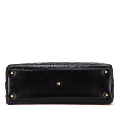 Dior Large Lambskin Cannage Lady Dior