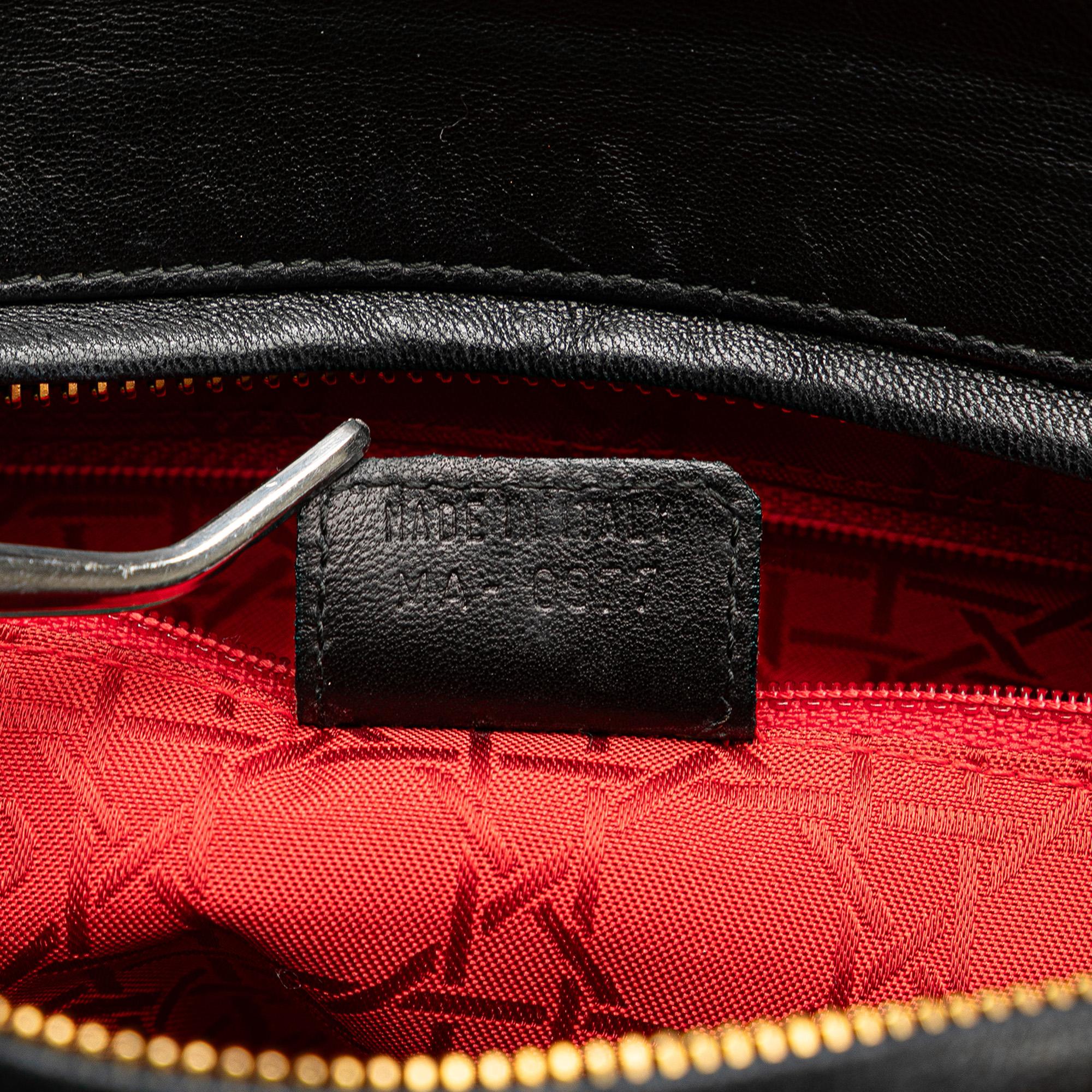 Dior Large Lambskin Cannage Lady Dior