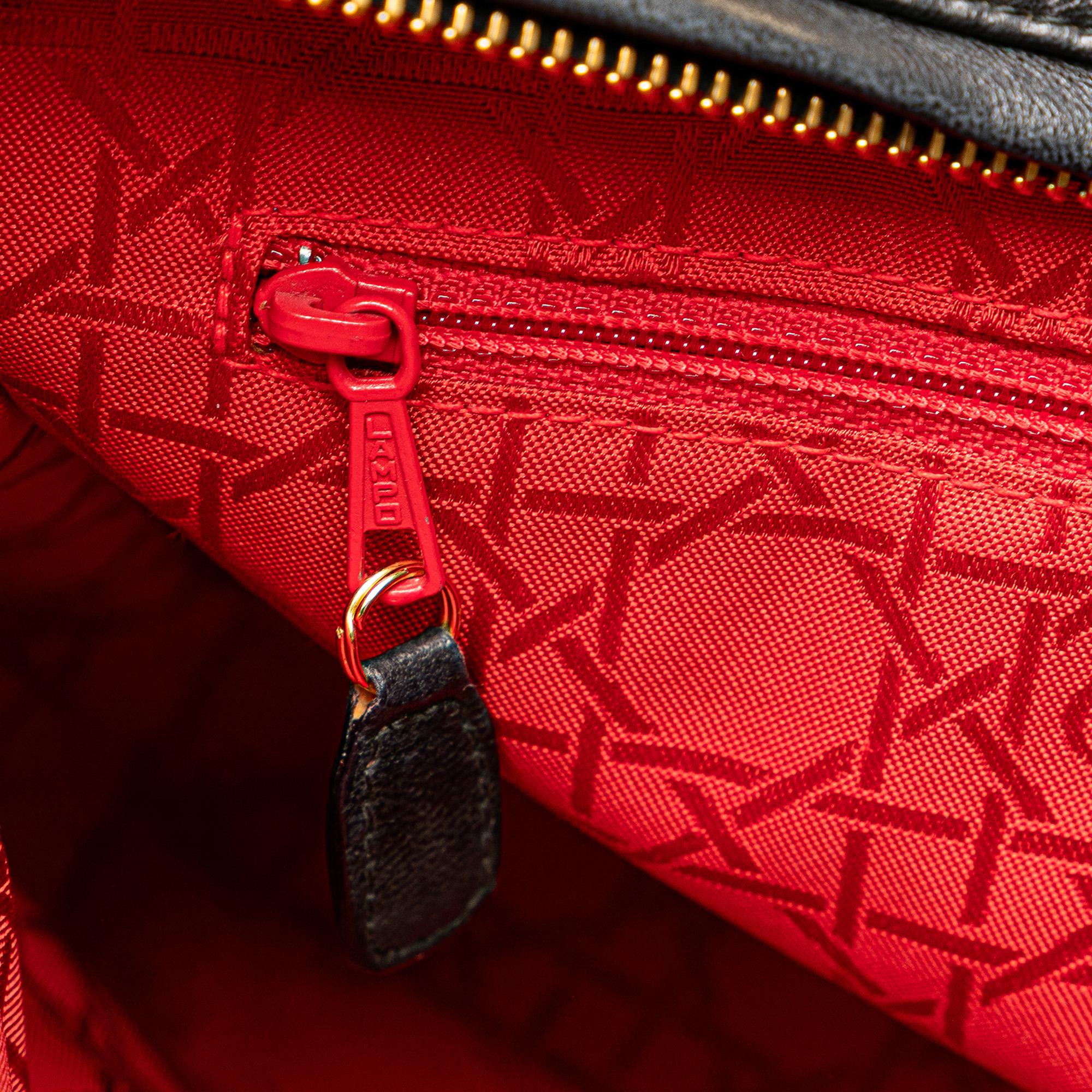 Dior Large Lambskin Cannage Lady Dior