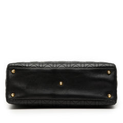 Dior Large Lambskin Cannage Lady Dior
