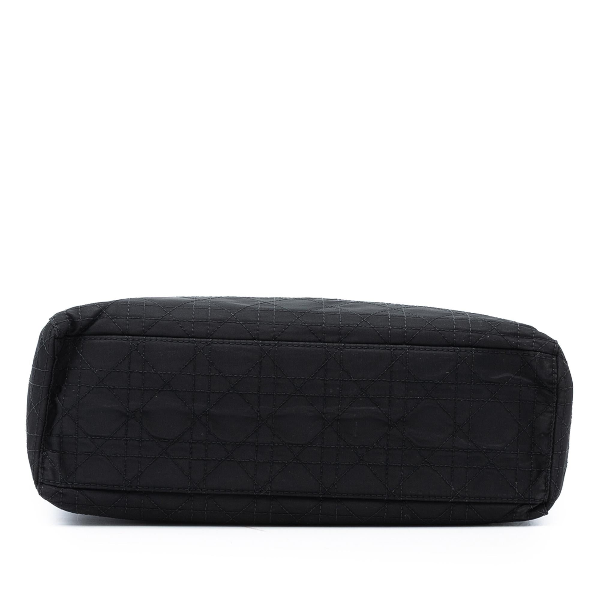 Dior Large Nylon Cannage Lady Dior