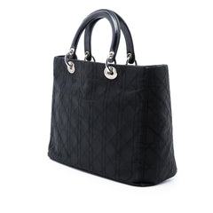 Dior Large Nylon Cannage Lady Dior