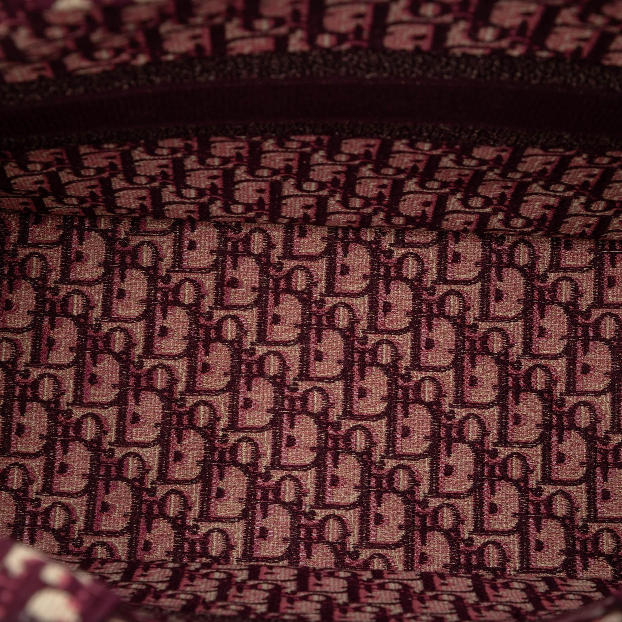 Dior Large Oblique Embroidered Canvas Book Tote