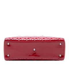 Dior Large Patent Cannage Lady Dior
