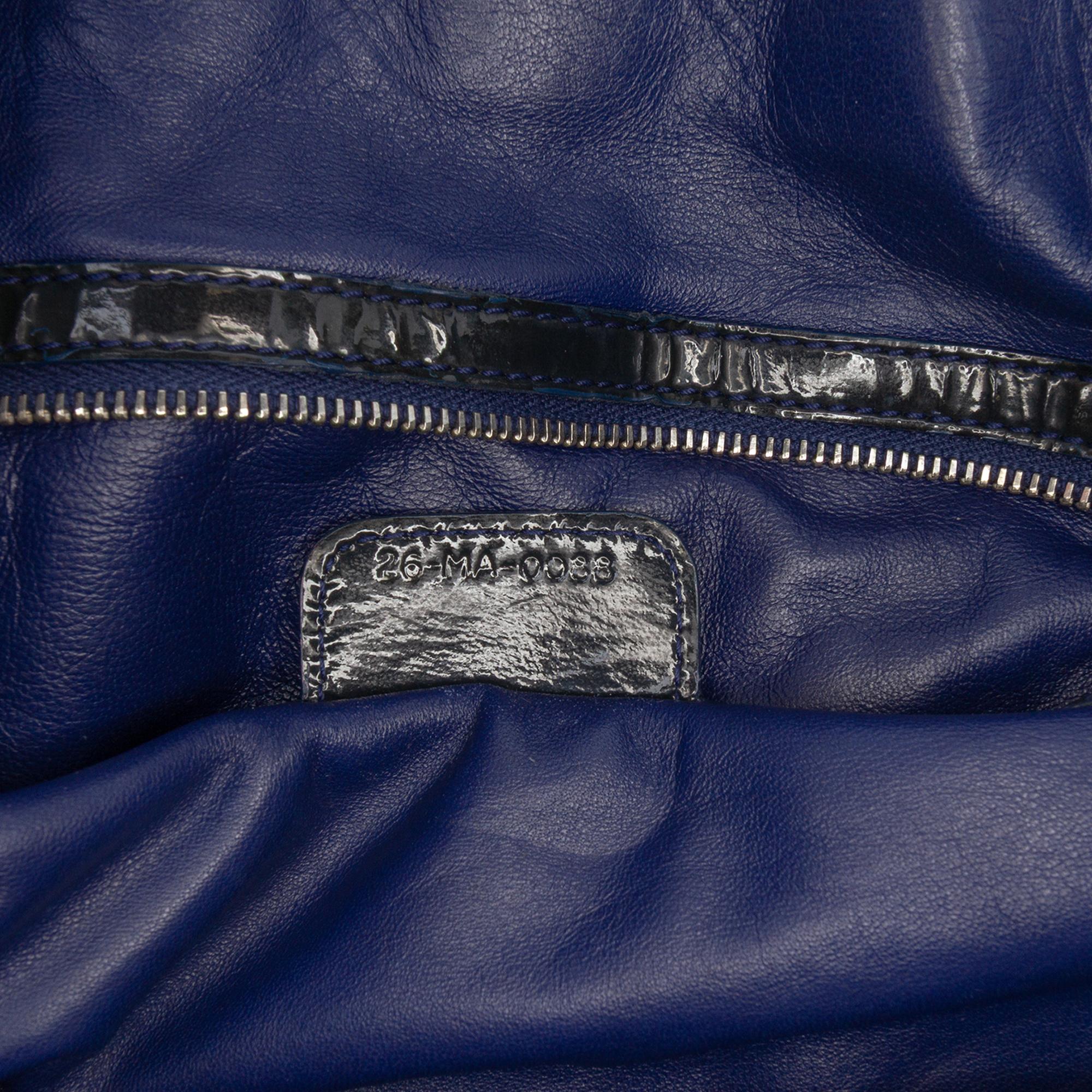Dior Large Patent Cannage Soft Shopper Tote
