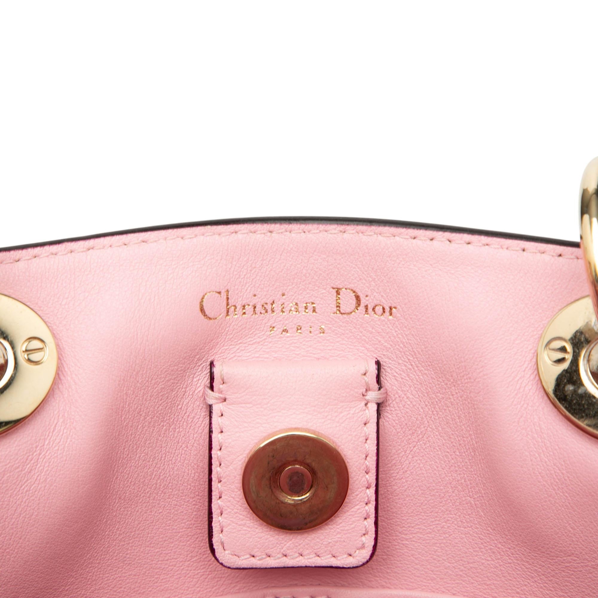 Dior Large Smooth Calfskin Diorissimo Satchel
