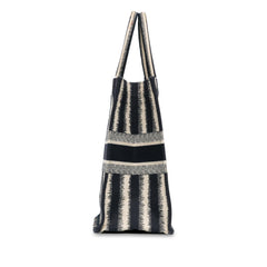 Dior Large Striped Book Tote