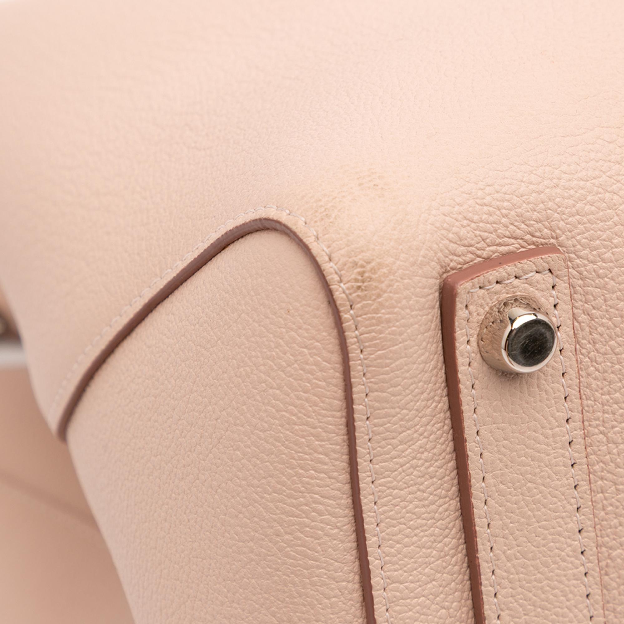 Dior Large Supple Grained Calfskin Open Bar Tote