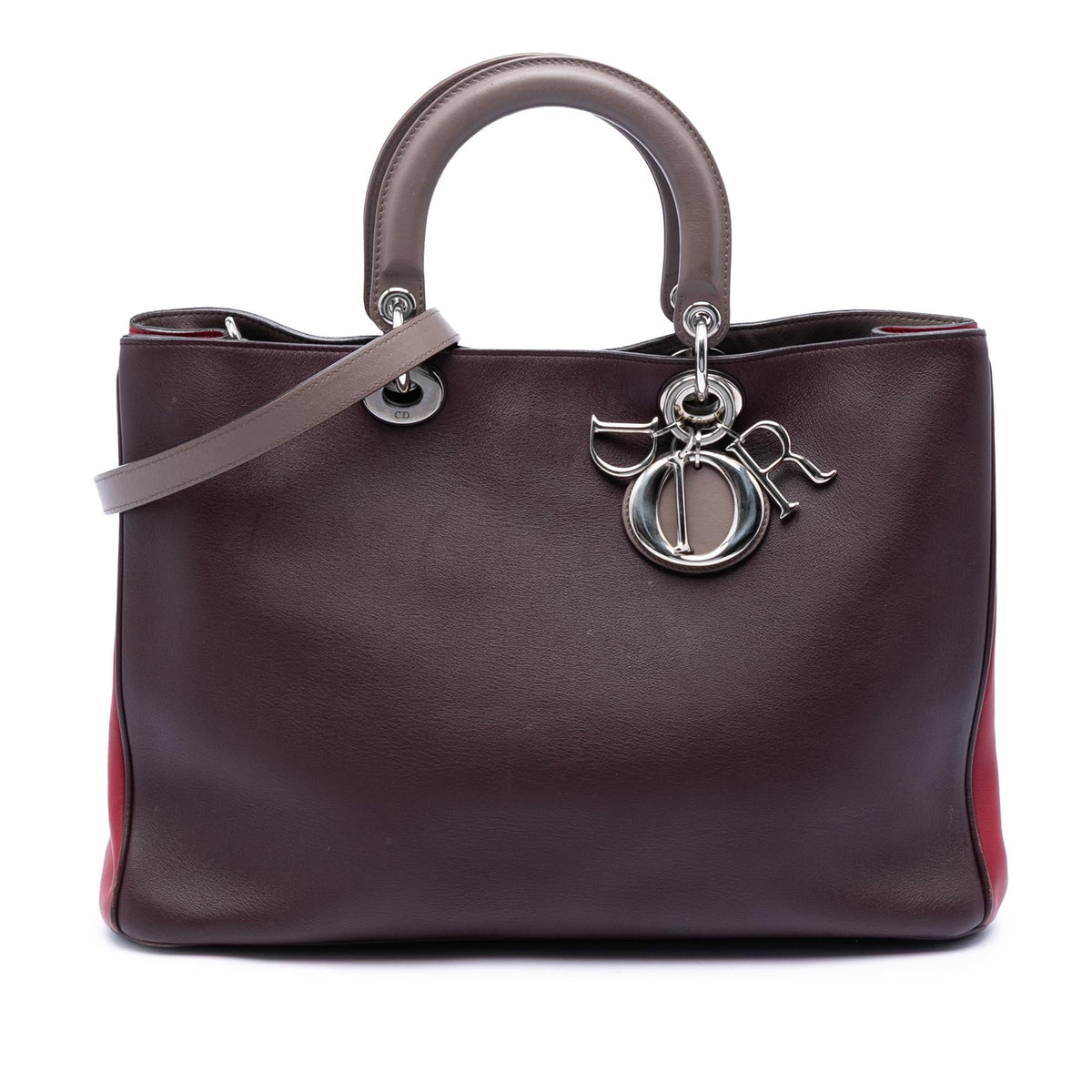 Dior Large Tricolor Diorissimo Satchel