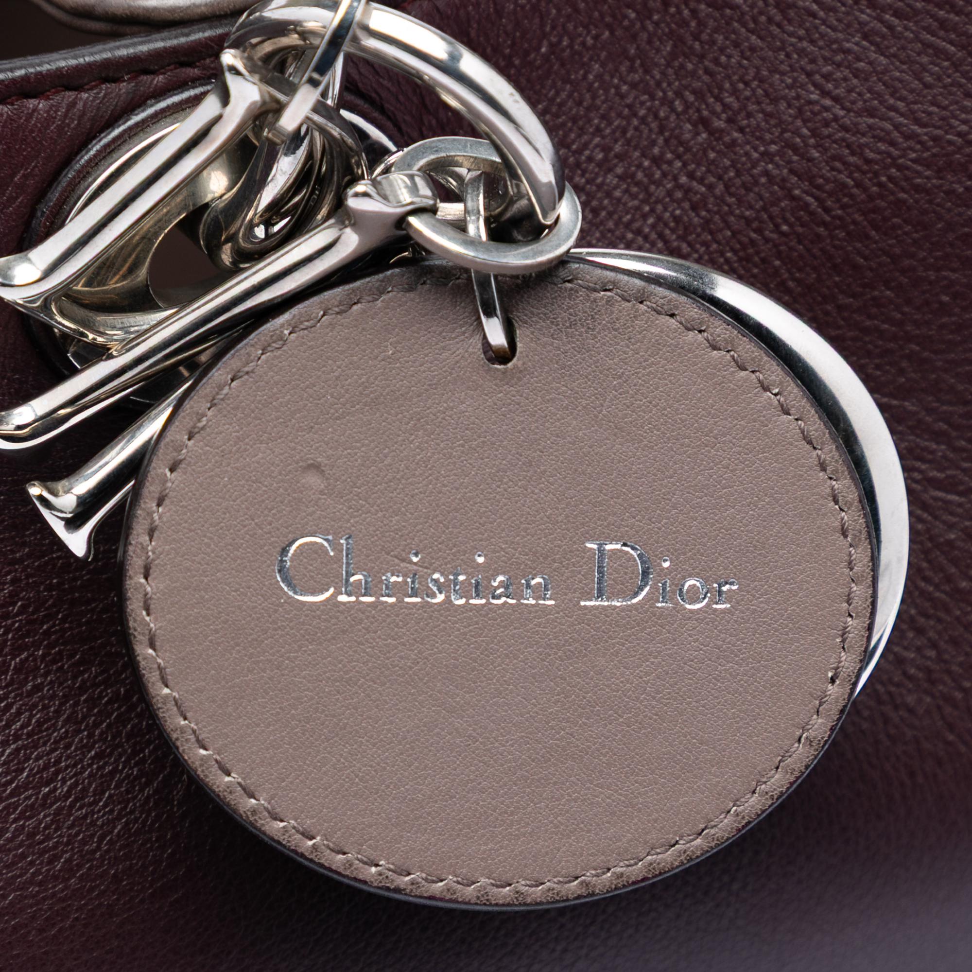 Dior Large Tricolor Diorissimo Satchel