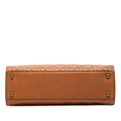 Dior Large Ultra Matte Calfskin Cannage Embossed Lady Dior