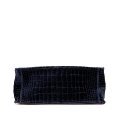 Dior Large Velvet Embossed Book Tote