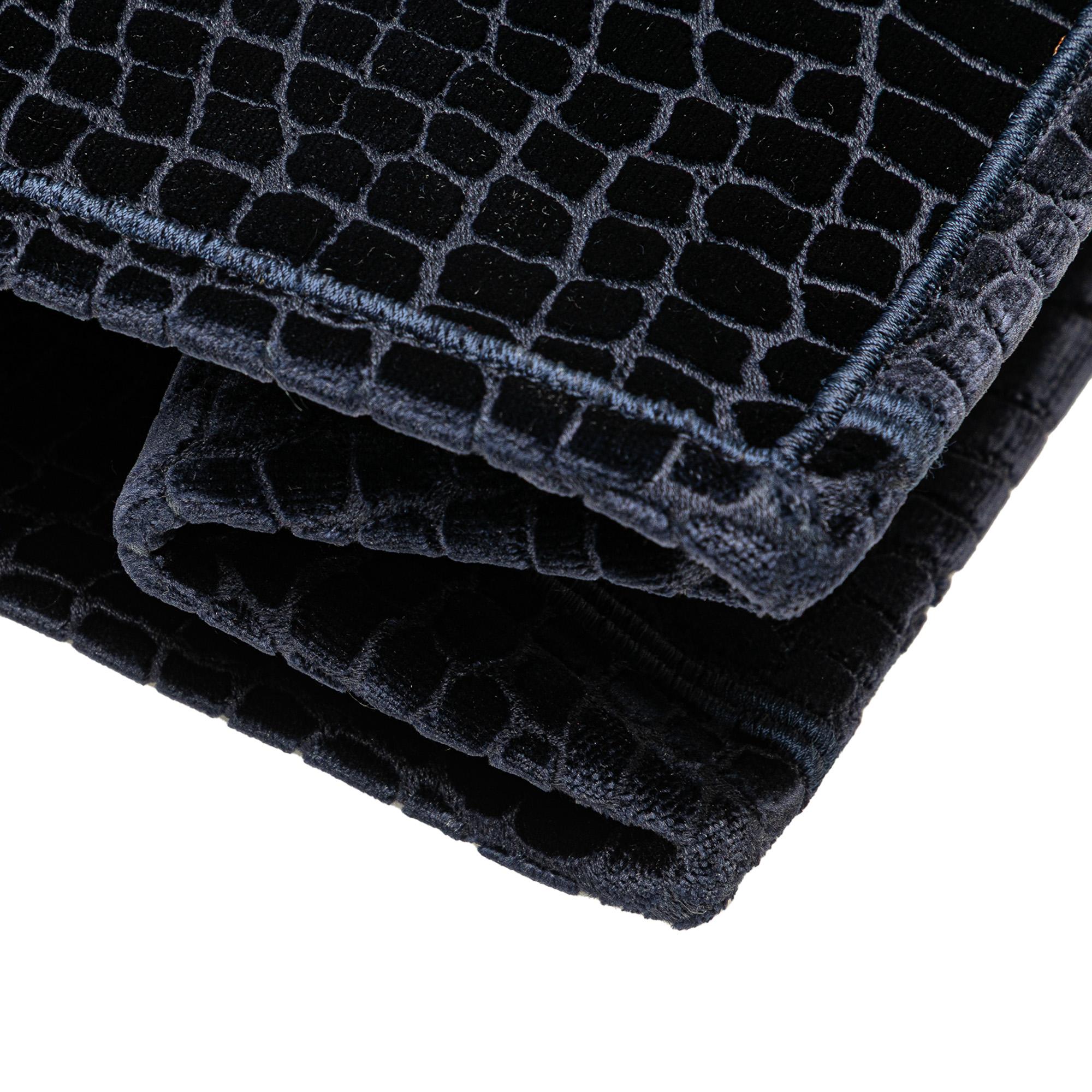 Dior Large Velvet Embossed Book Tote