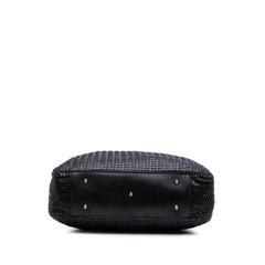 Dior Large Woven Lambskin Lady Dior Soft Shopping Tote