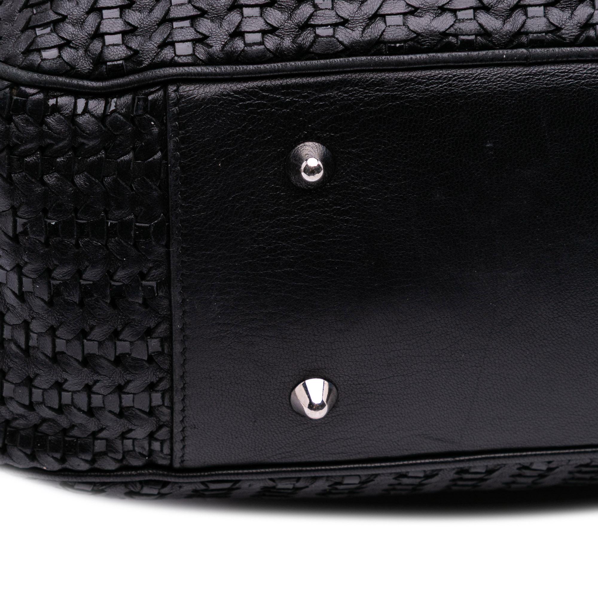 Dior Large Woven Lambskin Lady Dior Soft Shopping Tote
