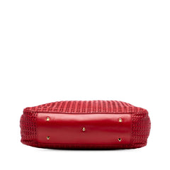 Dior Large Woven Lambskin Lady Dior Soft Shopping Tote