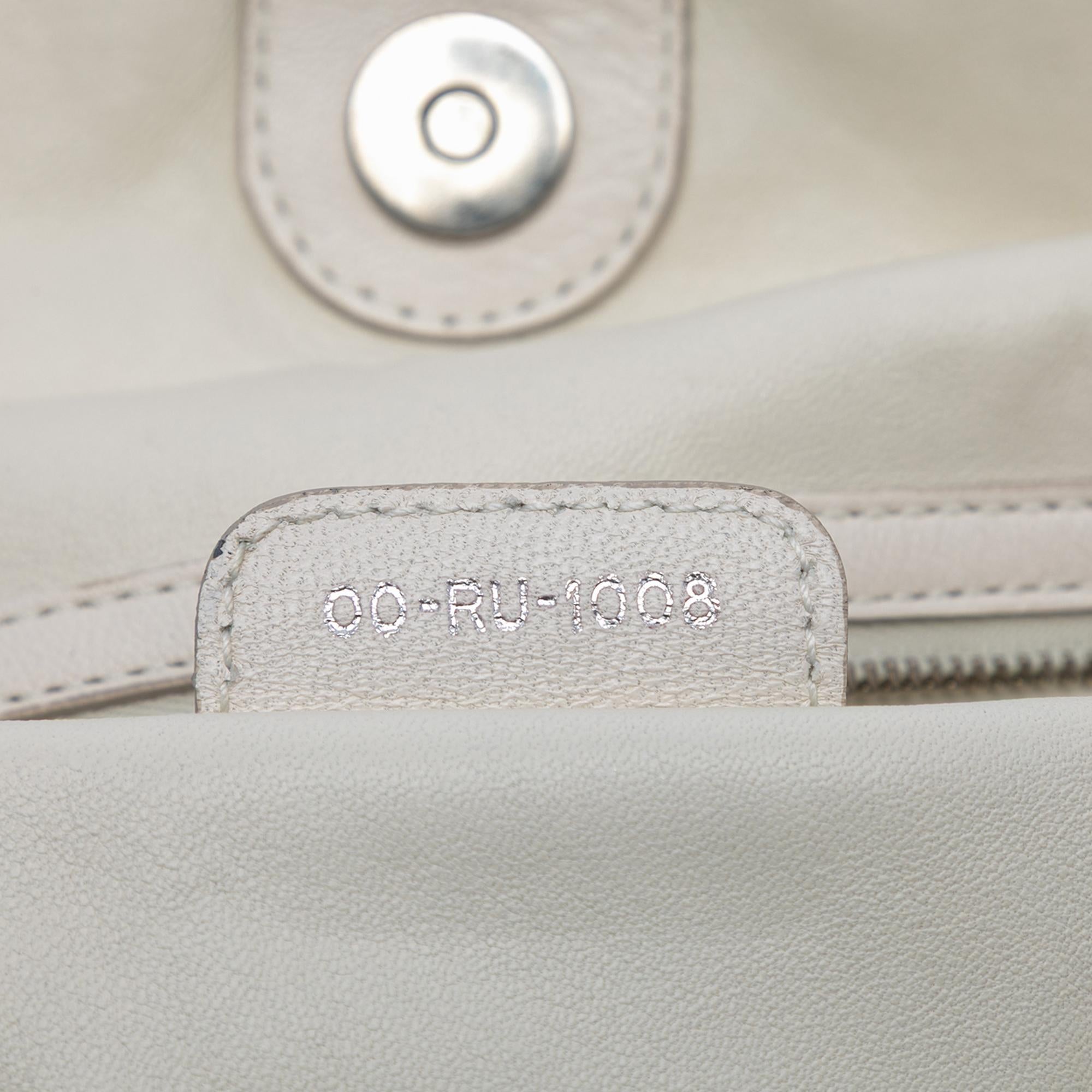 Dior Large Woven Lambskin Lady Dior Soft Shopping Tote