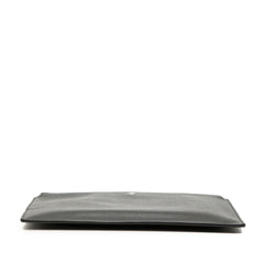 Dior Leather Bee Zip Top Pouch