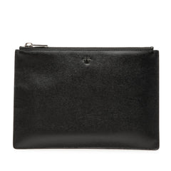 Dior Leather Bee Zip Top Pouch