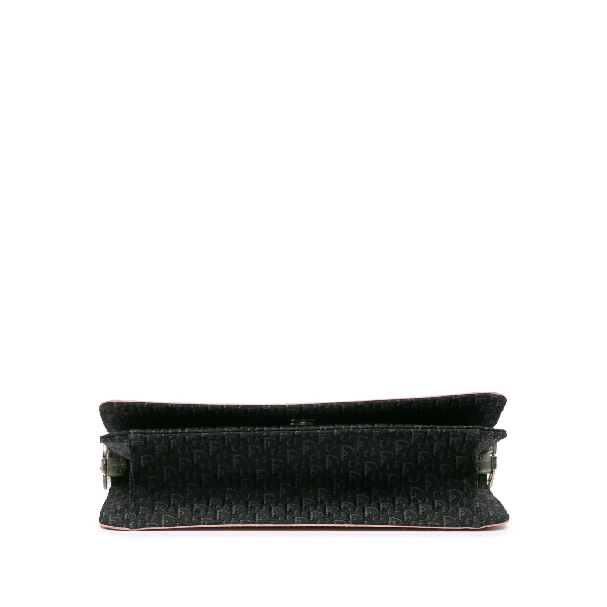 Dior Leather D'Trick Brogue Spectator Bag