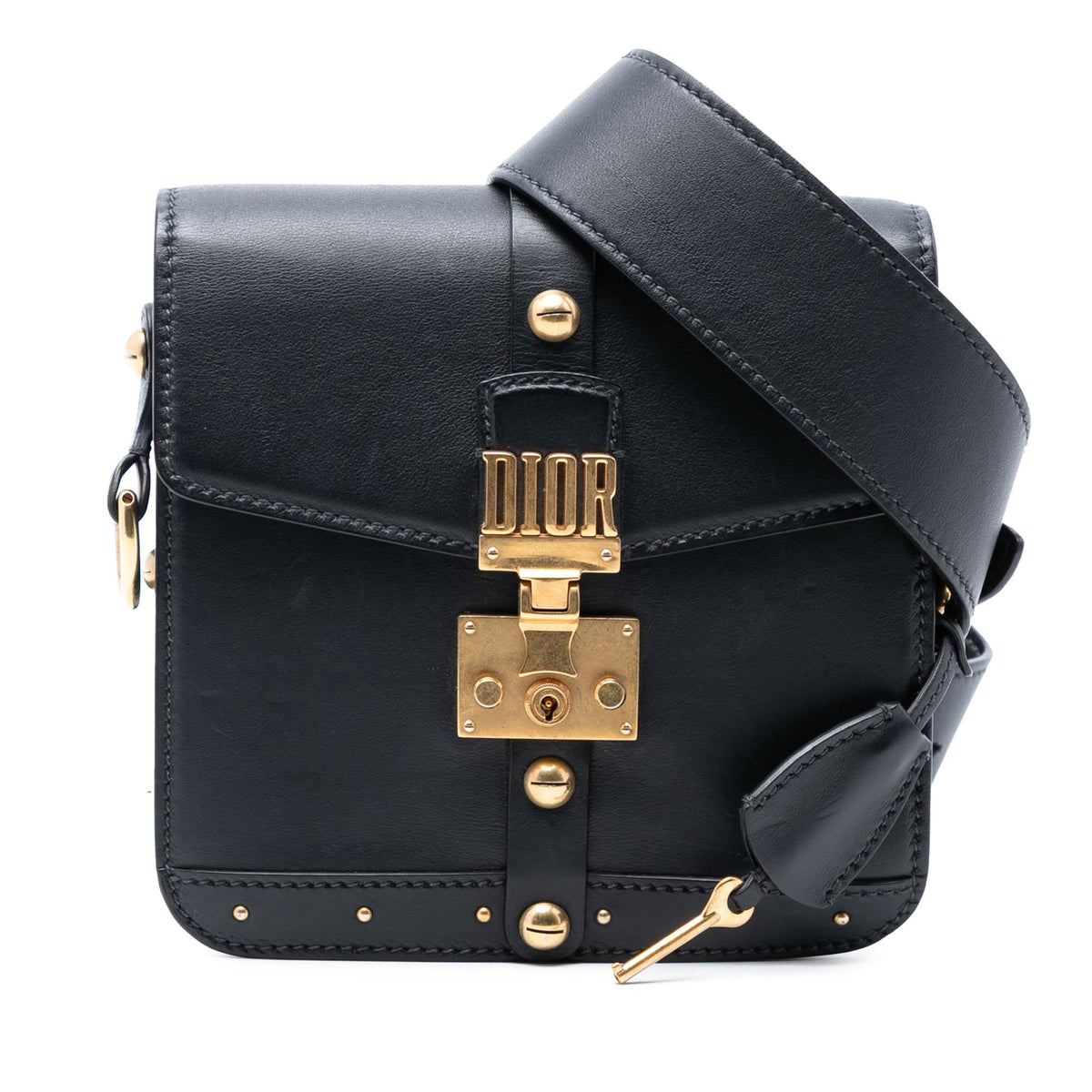 Dior Leather DiorAddict Square Flap