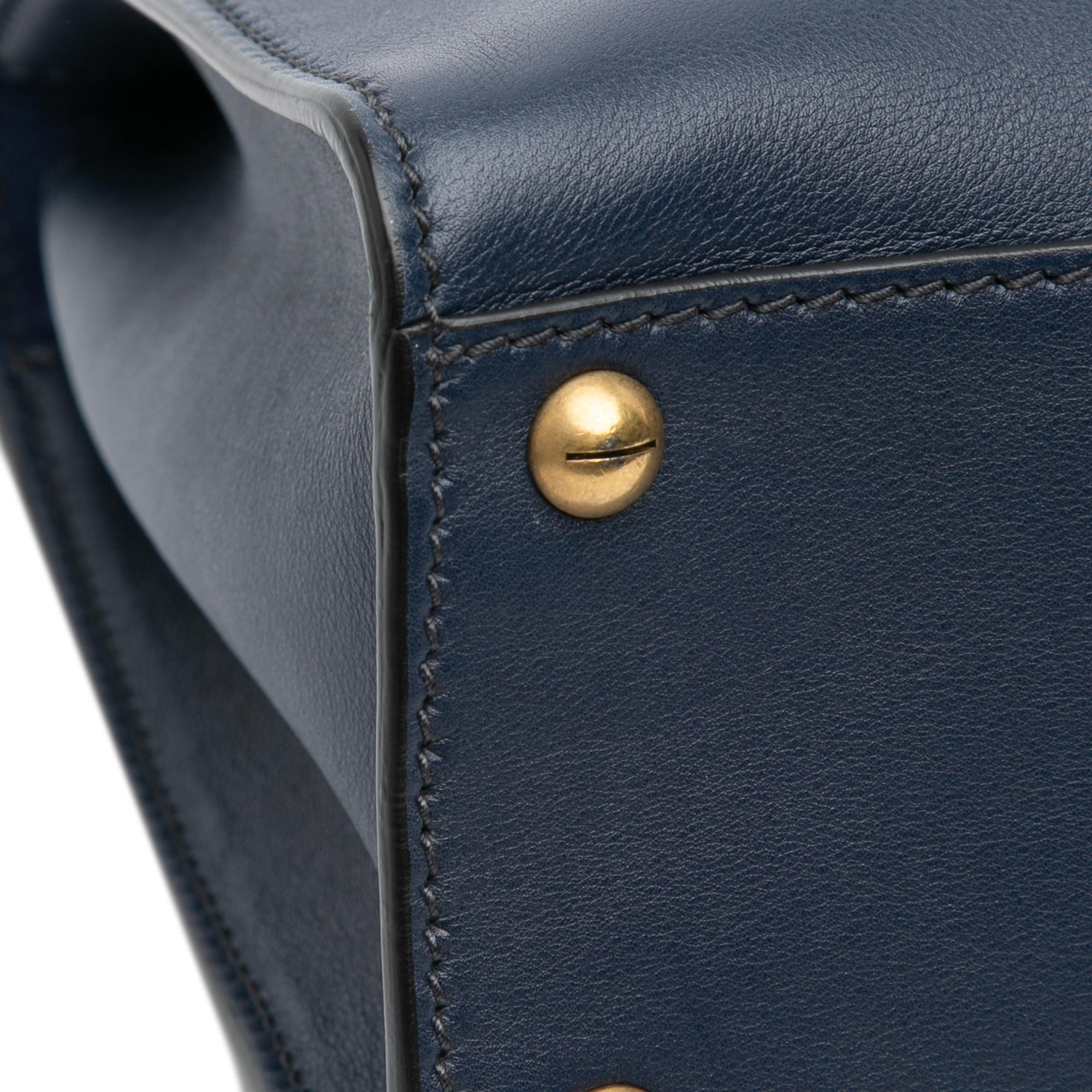 Dior Leather DiorAddict Top Handle Bag
