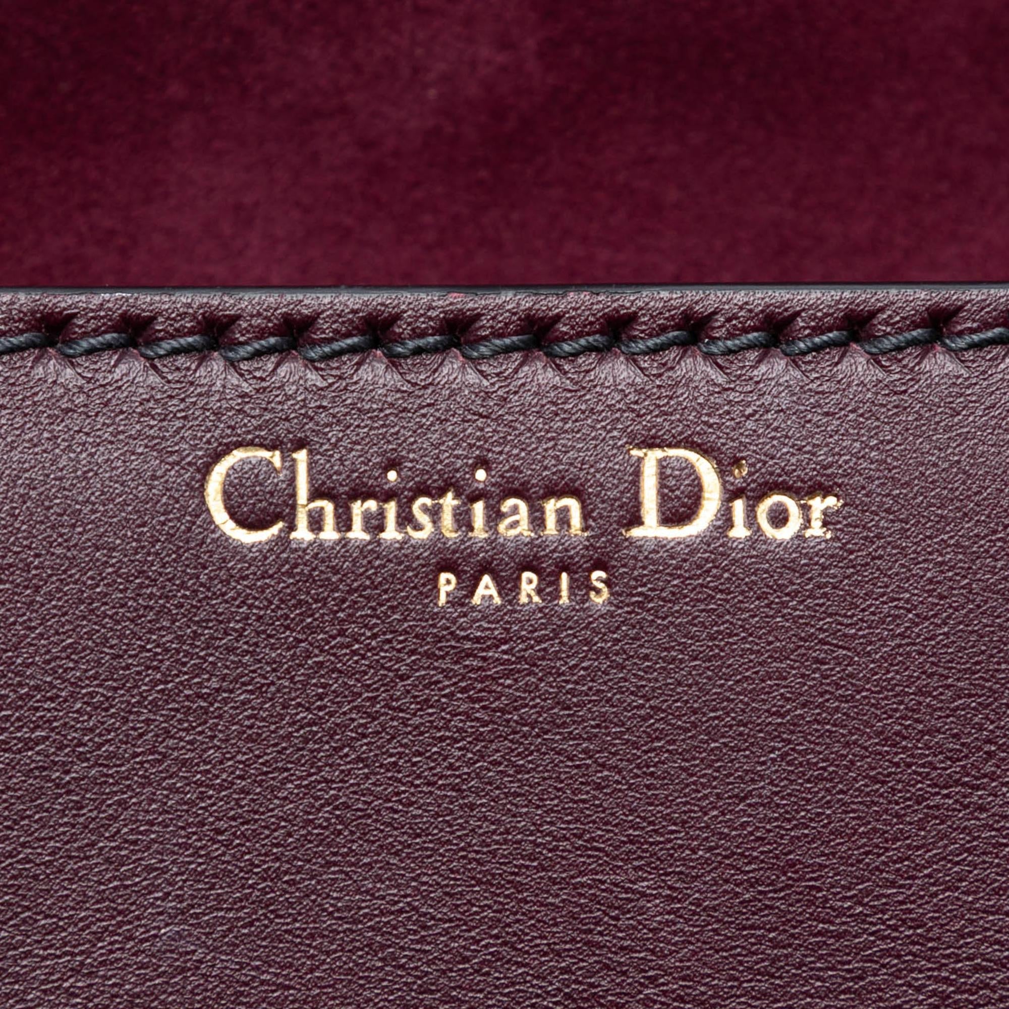 Dior Leather DiorAddict Top Handle Bag