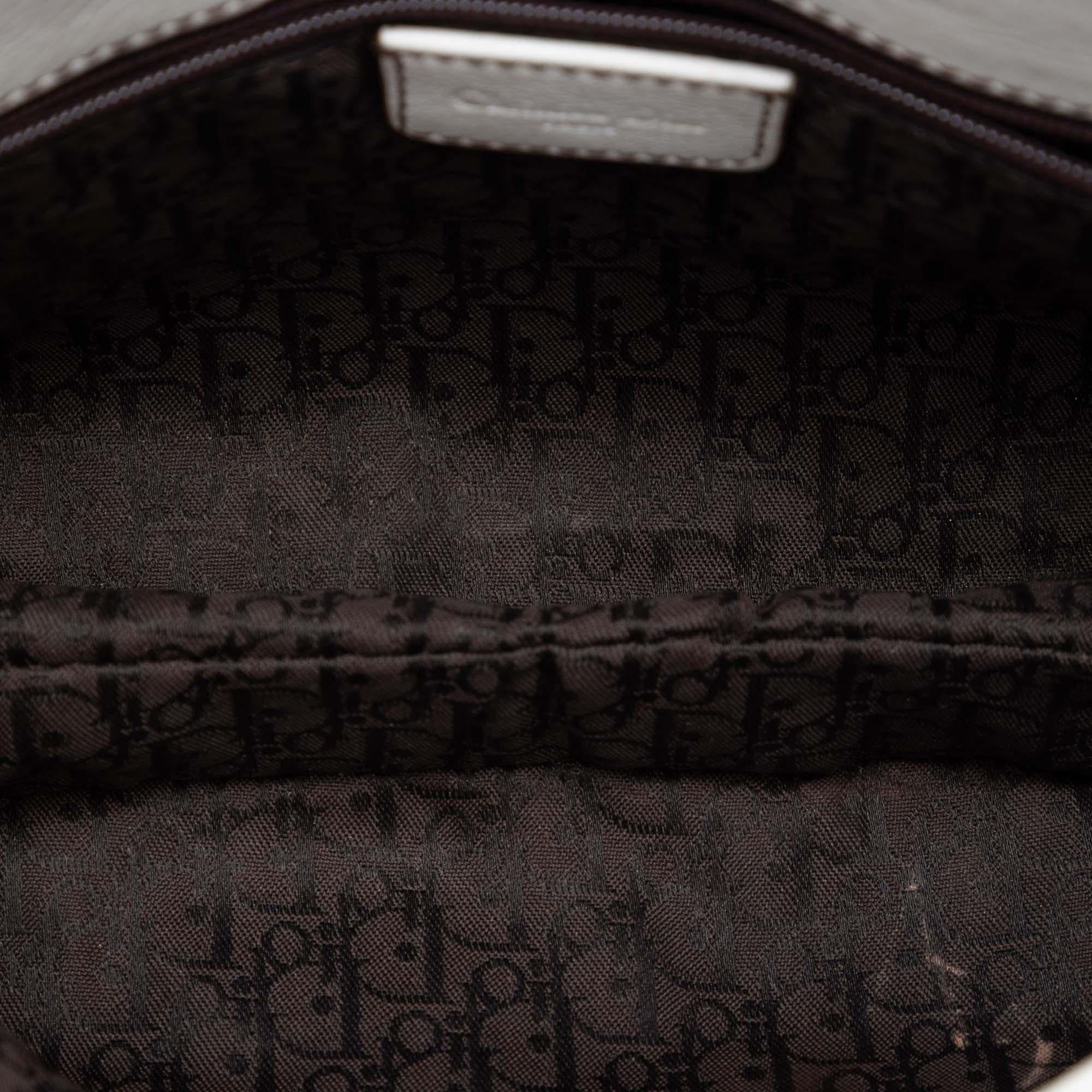Dior Leather Double Saddle Crossbody