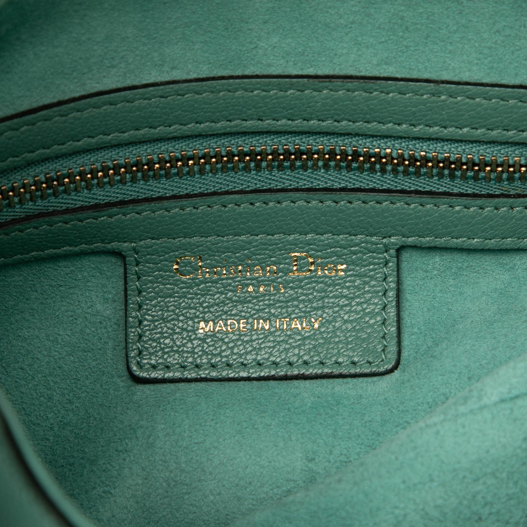 Dior Leather Saddle Bag