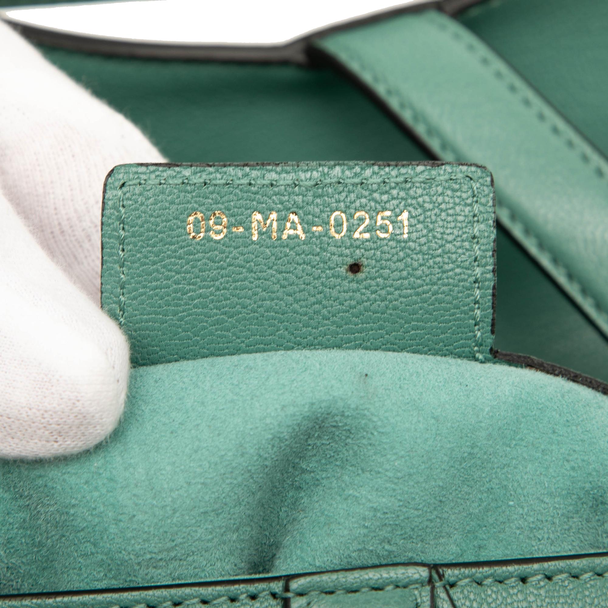 Dior Leather Saddle Bag