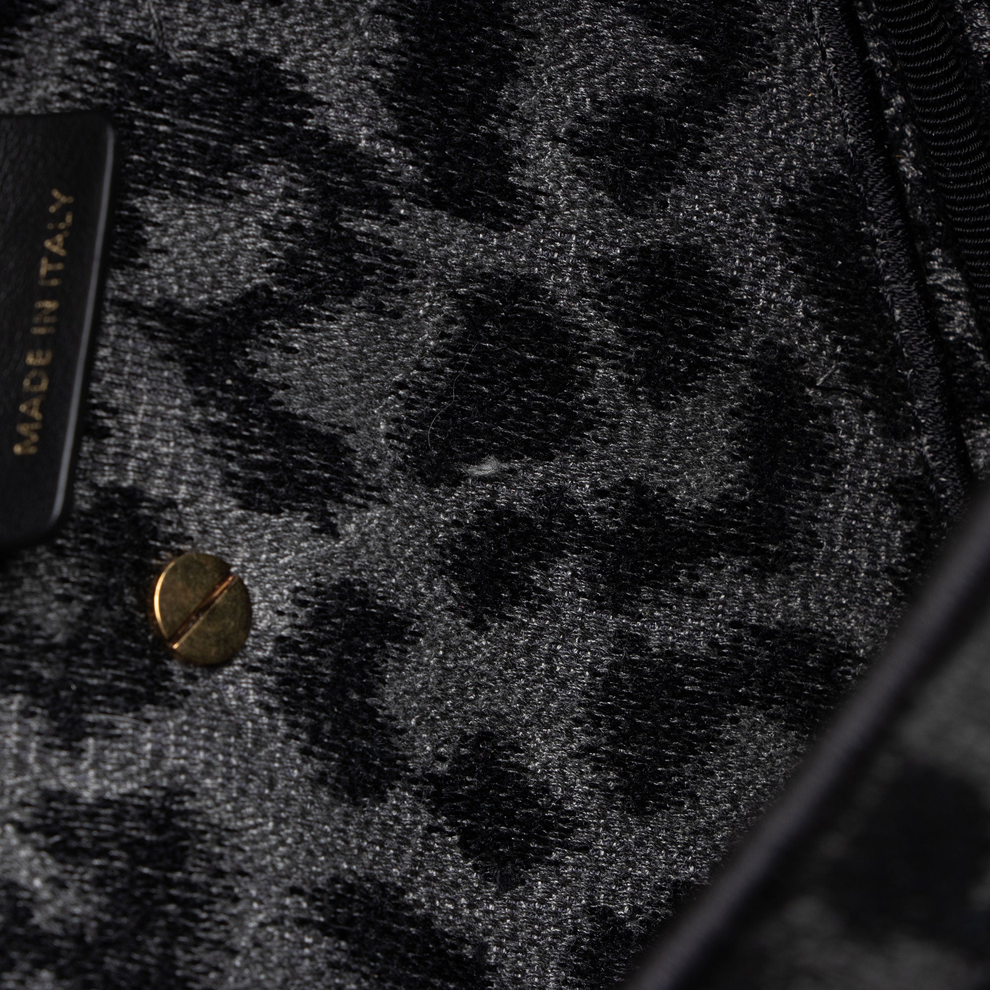 Dior Leopard Canvas Medium Saddle Bag