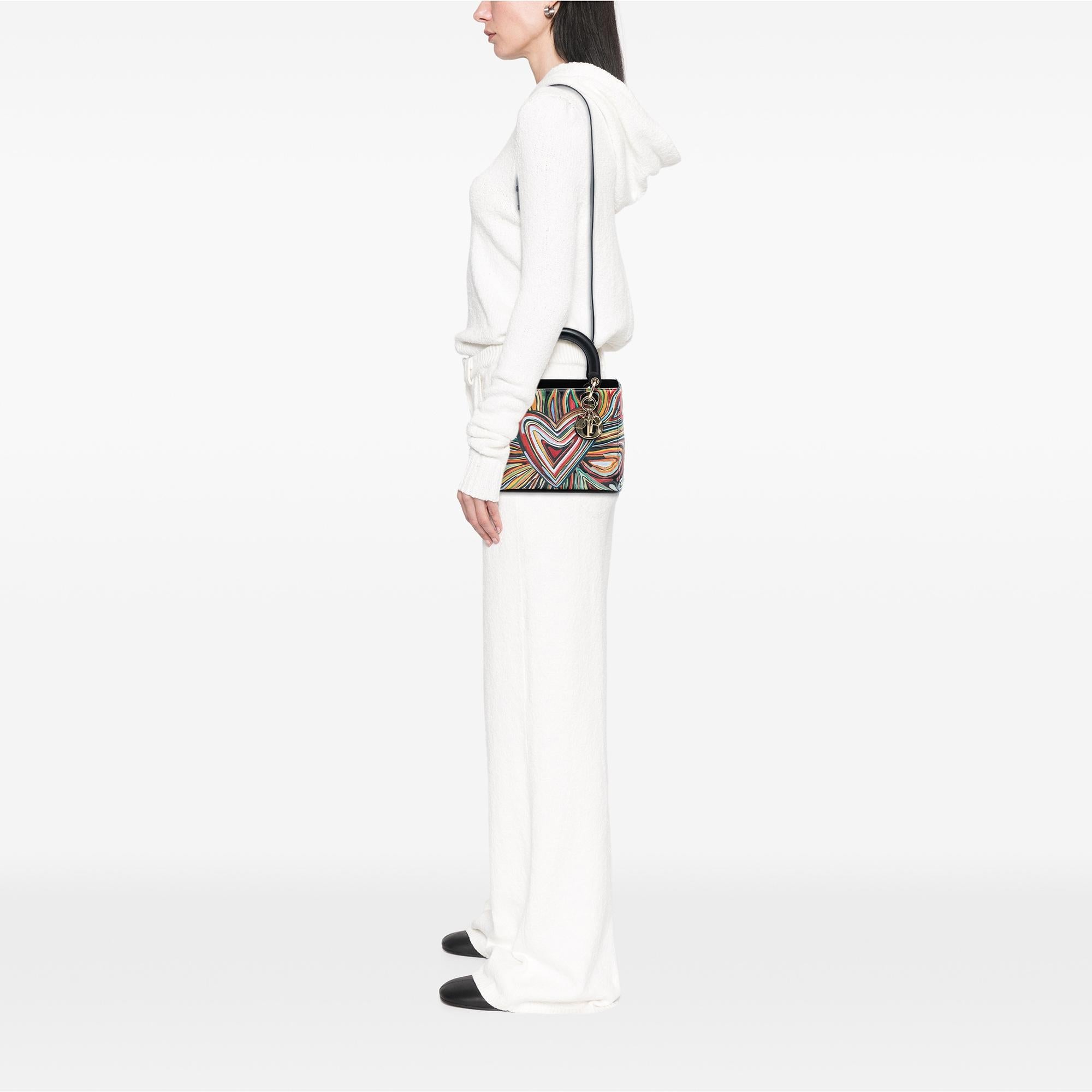 Dior Limited Edition DiorAmour Medium Calfskin Lady Dior