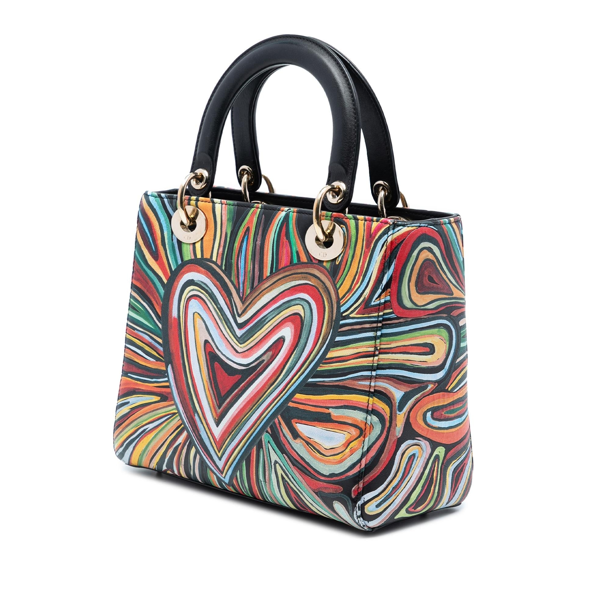Dior Limited Edition DiorAmour Medium Calfskin Lady Dior