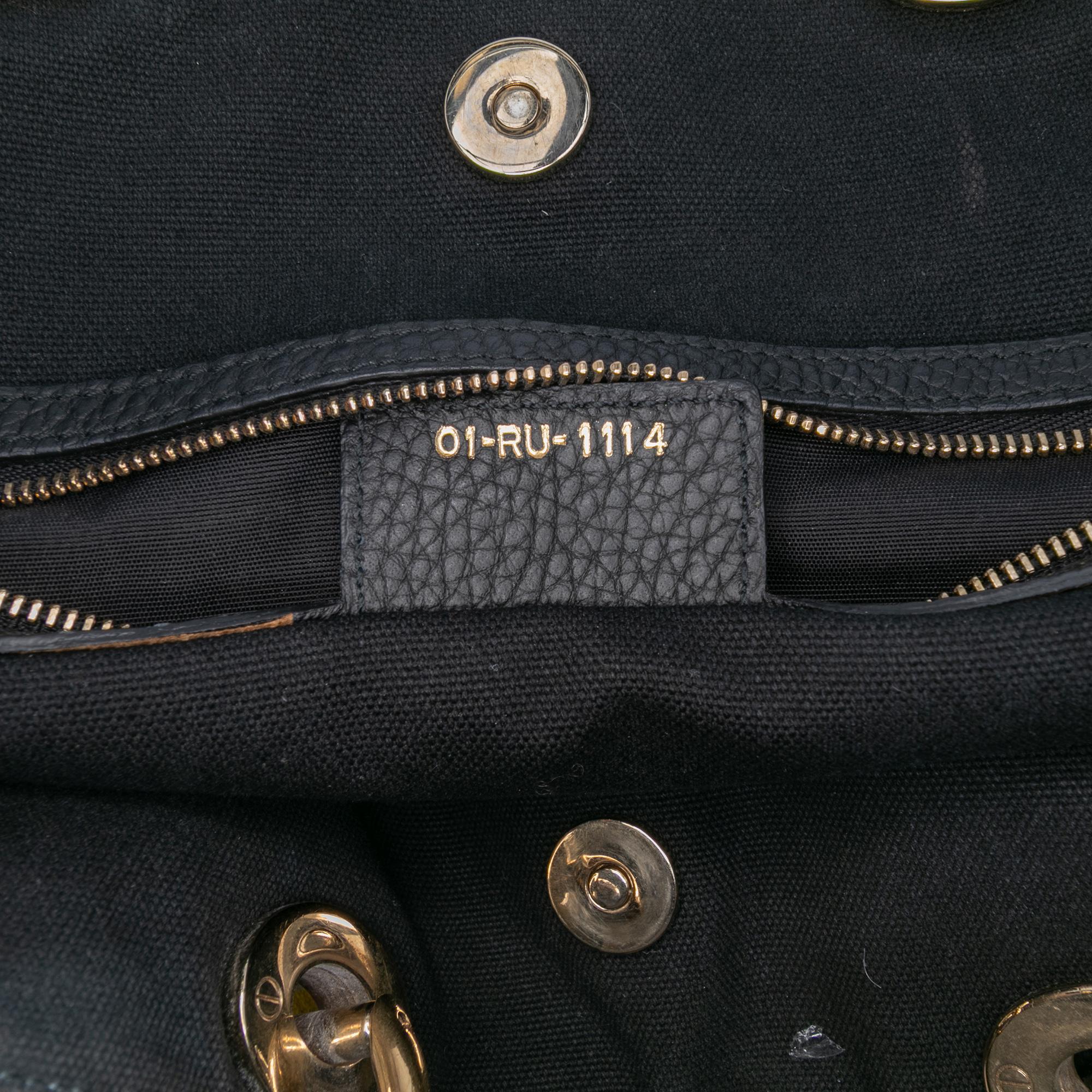 Dior Limited Edition Medium Canvas Floral Printed Diorissimo Satchel