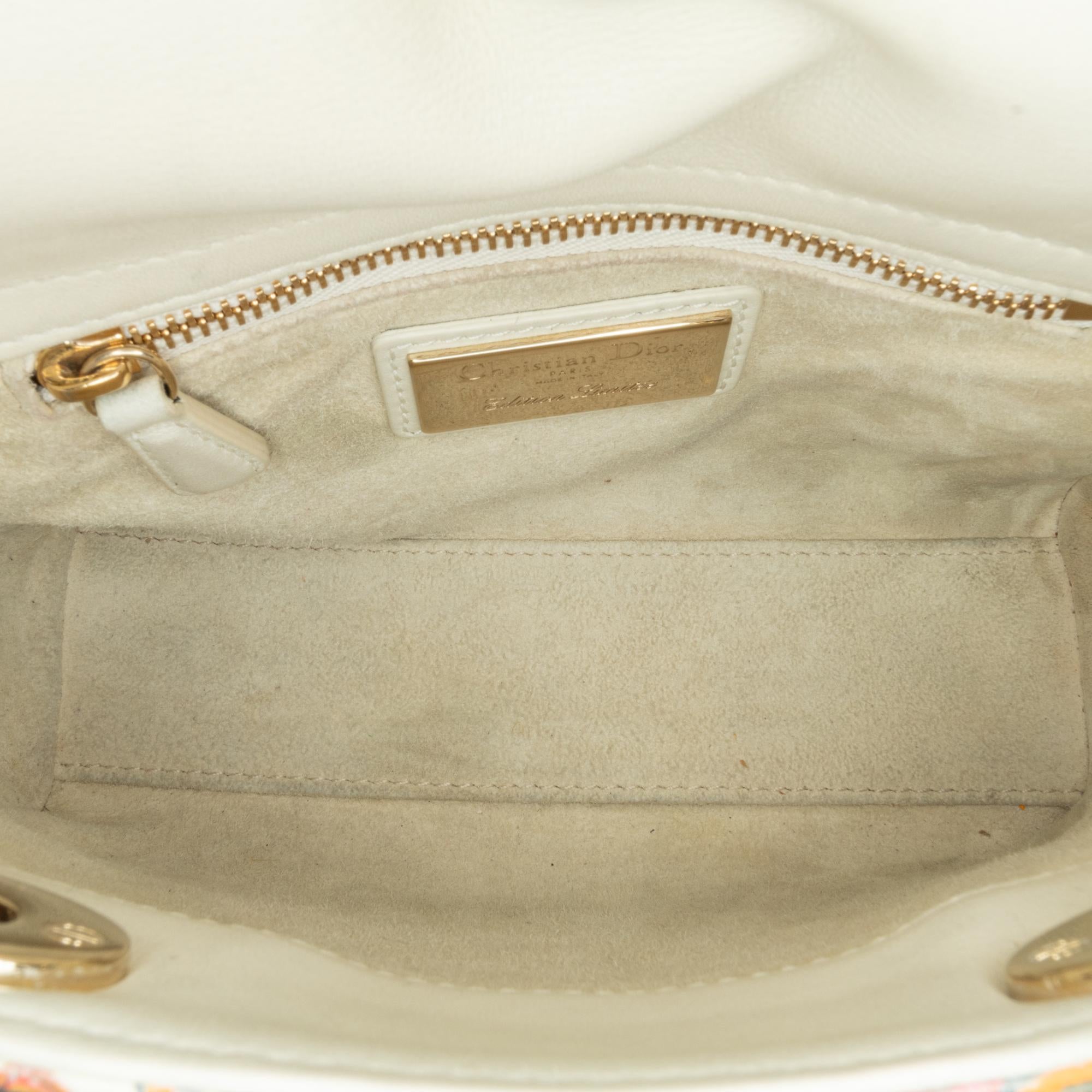 Dior Limited Edition Mini Calfskin Lady DiorAmour Lady Dior