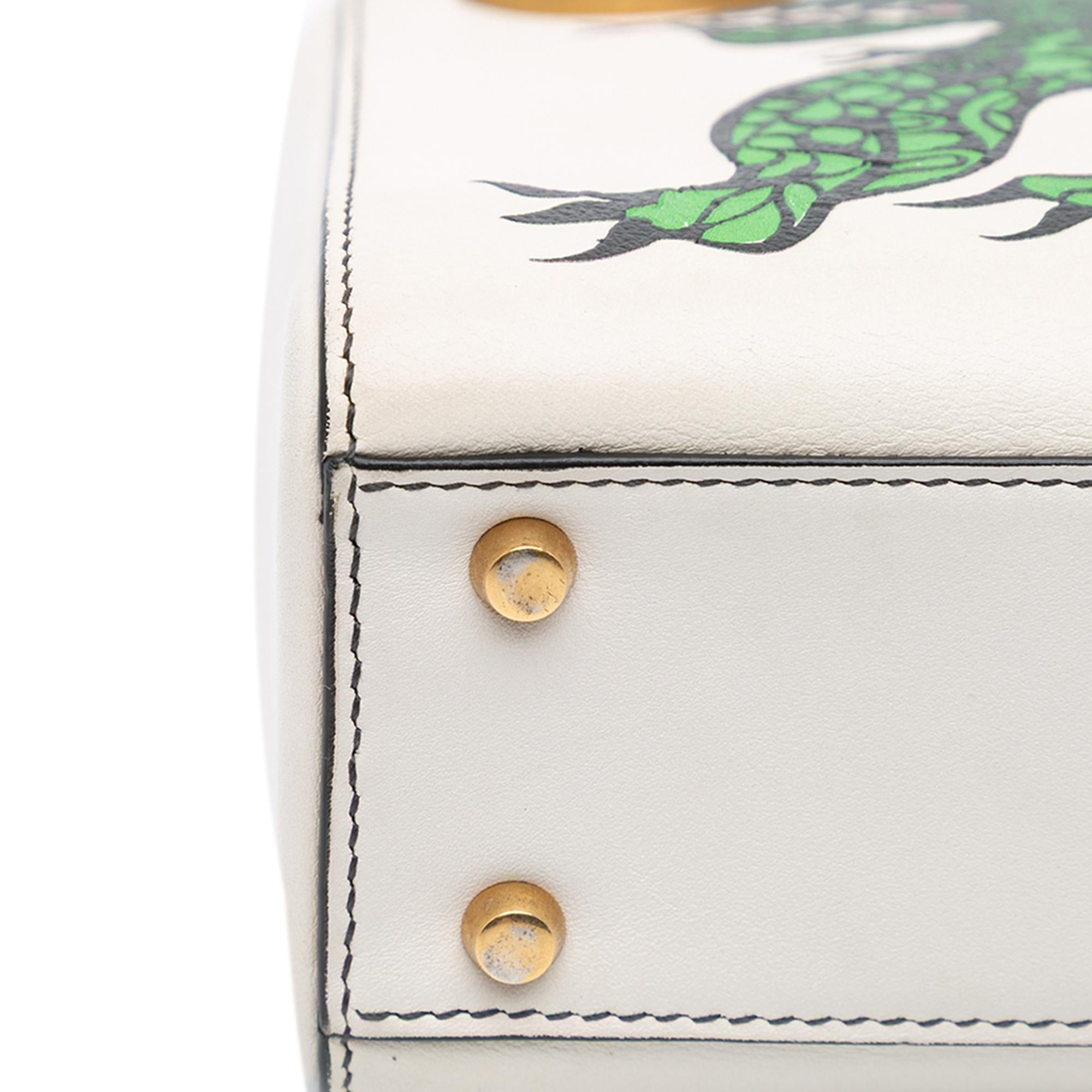 Dior Limited Edition Niki De Saint Phalle Mini Calfskin Dragon Lady Dior