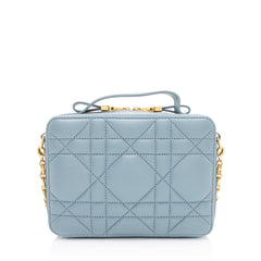 Dior Macrocannage Calfskin Caro Box Bag