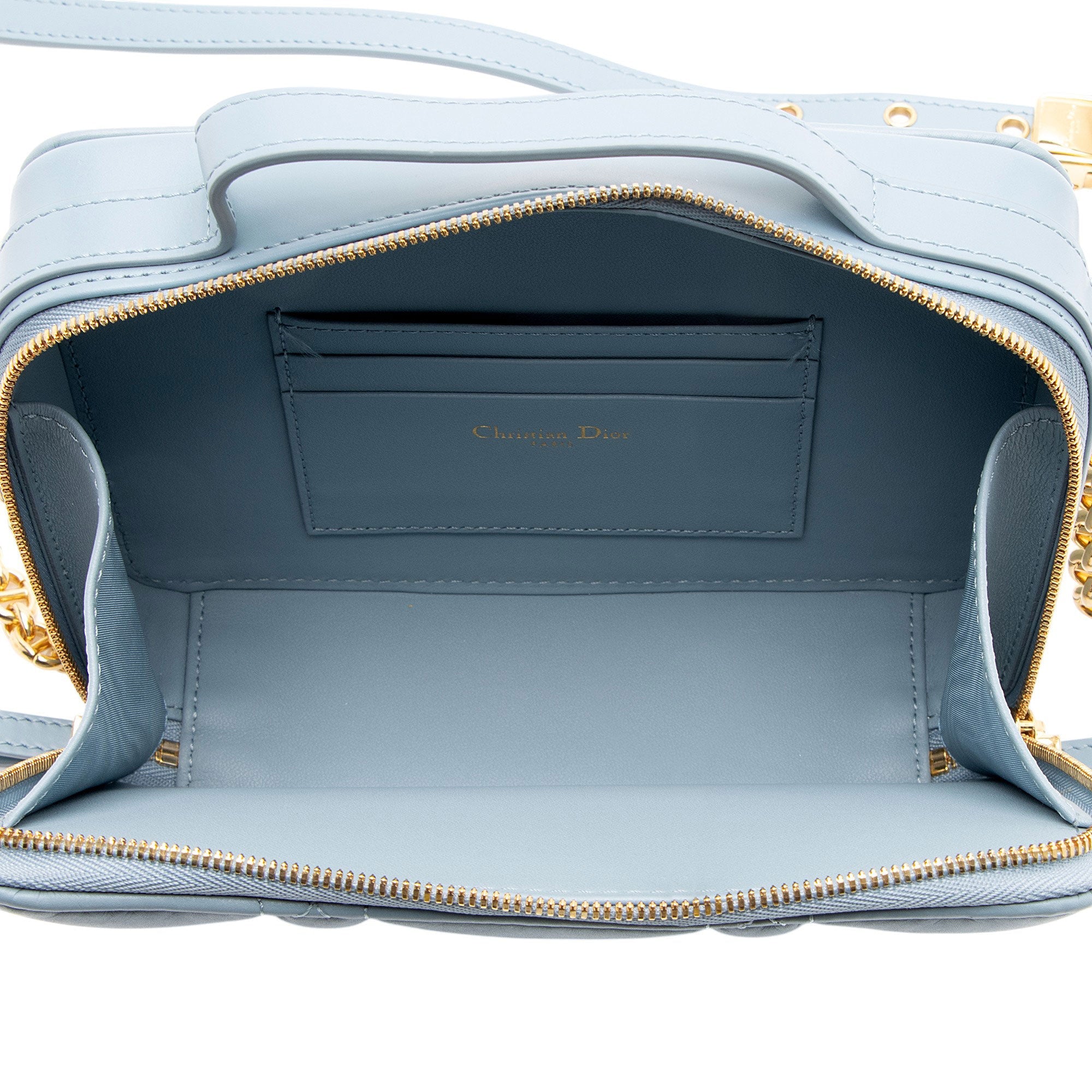 Dior Macrocannage Calfskin Caro Box Bag