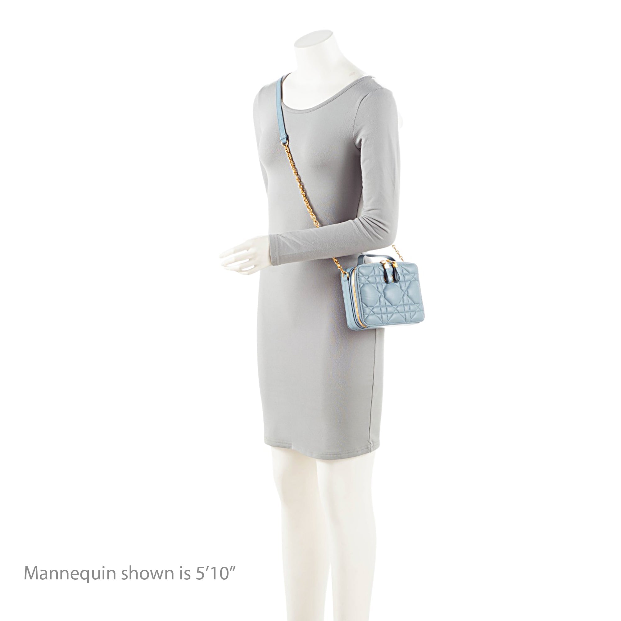 Dior Macrocannage Calfskin Caro Box Bag