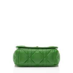 Dior Macrocannage Lambskin Soft Caro Small Shoulder Bag