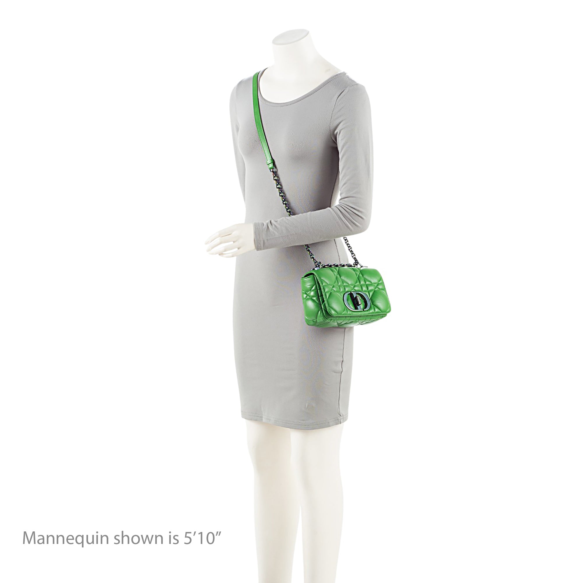 Dior Macrocannage Lambskin Soft Caro Small Shoulder Bag